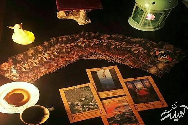 جادوگر یا زن جادوگر در فال قهوه